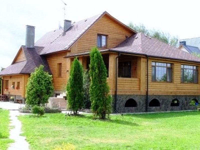 Грибаново: деревянный дом площадью 420 кв.м на участке 26 сот. | ID 7077