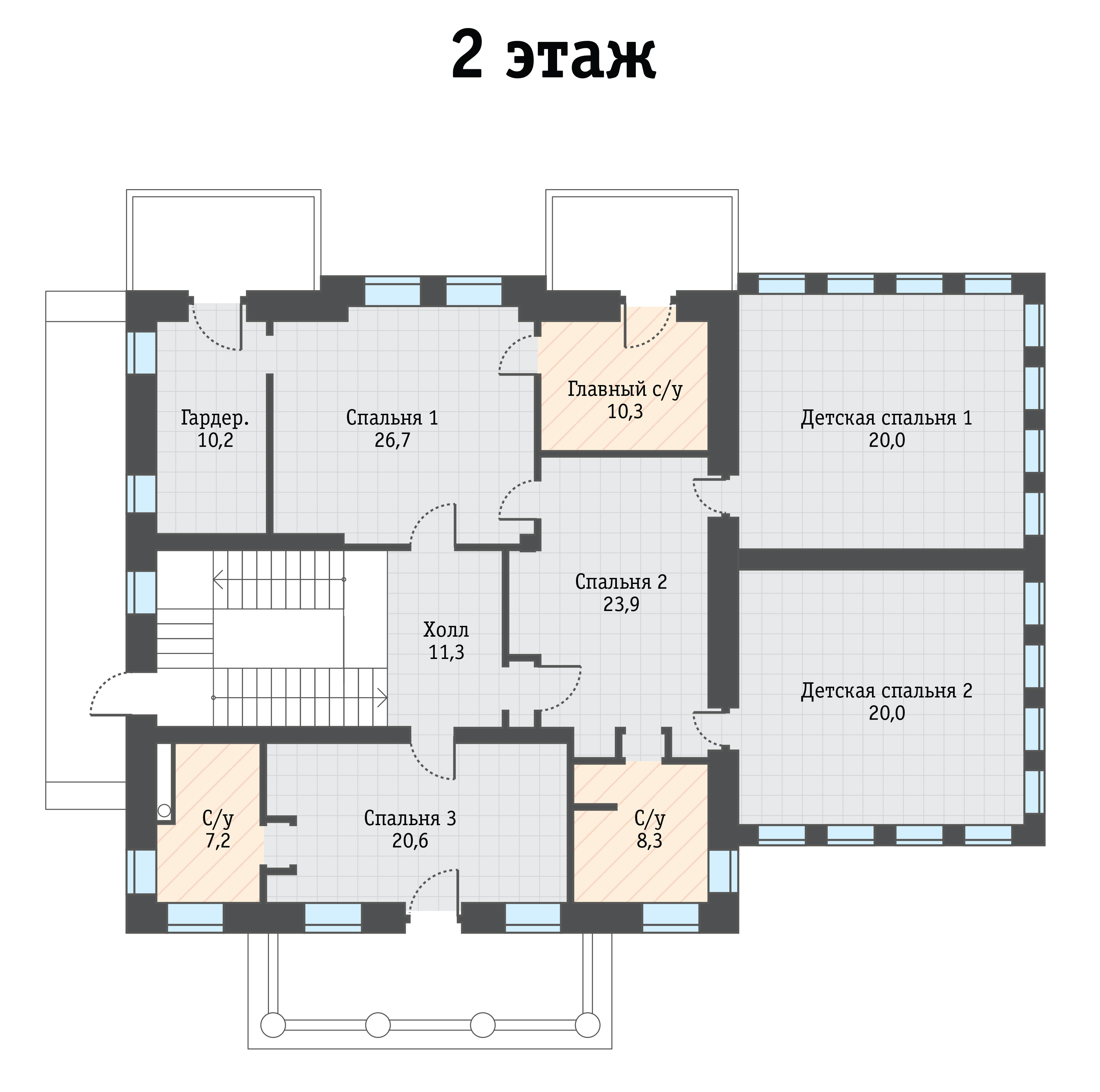 Резиденция Монолит: дом площадью 650 кв.м на участке 30 сот. | ID 31597