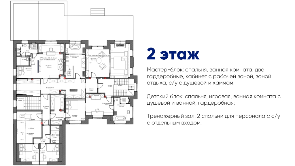 Раздоры 2: дом площадью 730 кв.м на участке 9 сот. | ID 32818