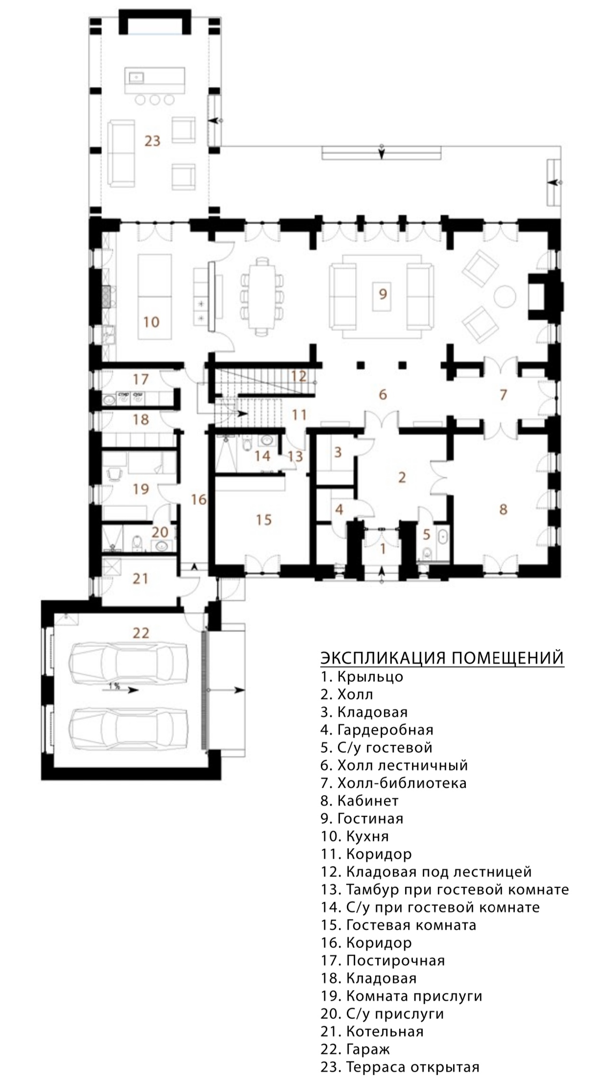 Горки-8: дом площадью 550 кв.м на участке 14.67 сот. | ID 32885