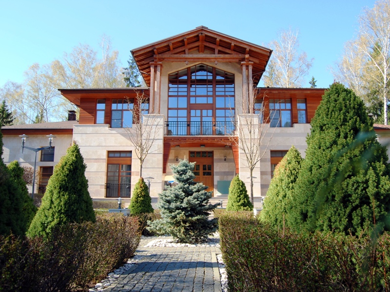 Ландшафт: дом площадью 1060 кв.м на участке 47 сот. | ID 29573