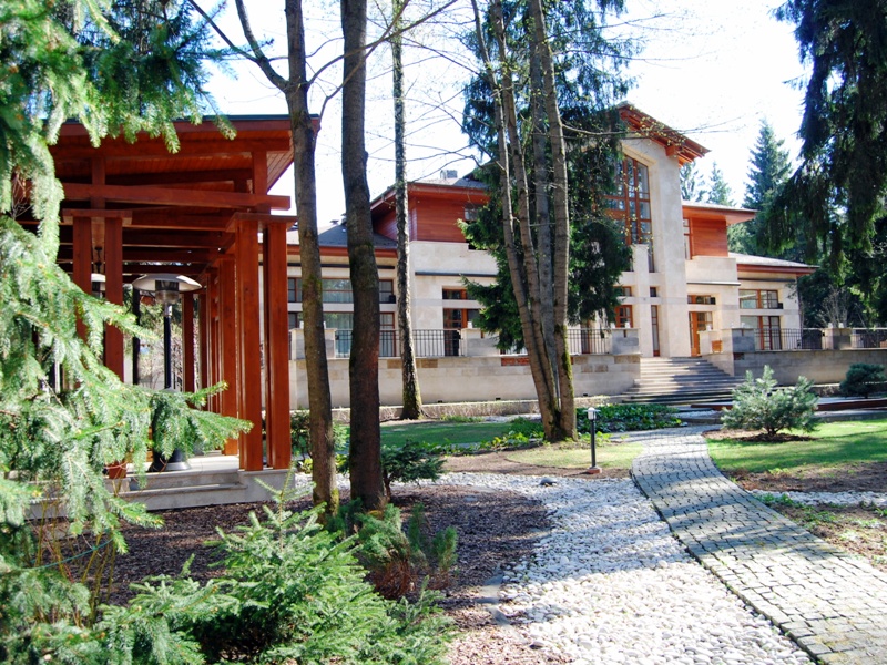 Ландшафт: дом площадью 1060 кв.м на участке 47 сот. | ID 29573