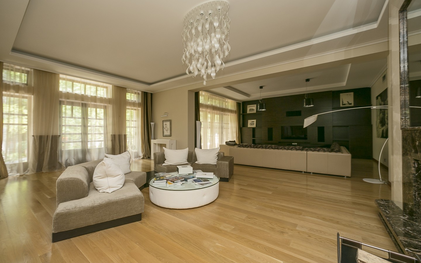 Ландшафт: дом площадью 1060 кв.м на участке 47 сот. | ID 29573