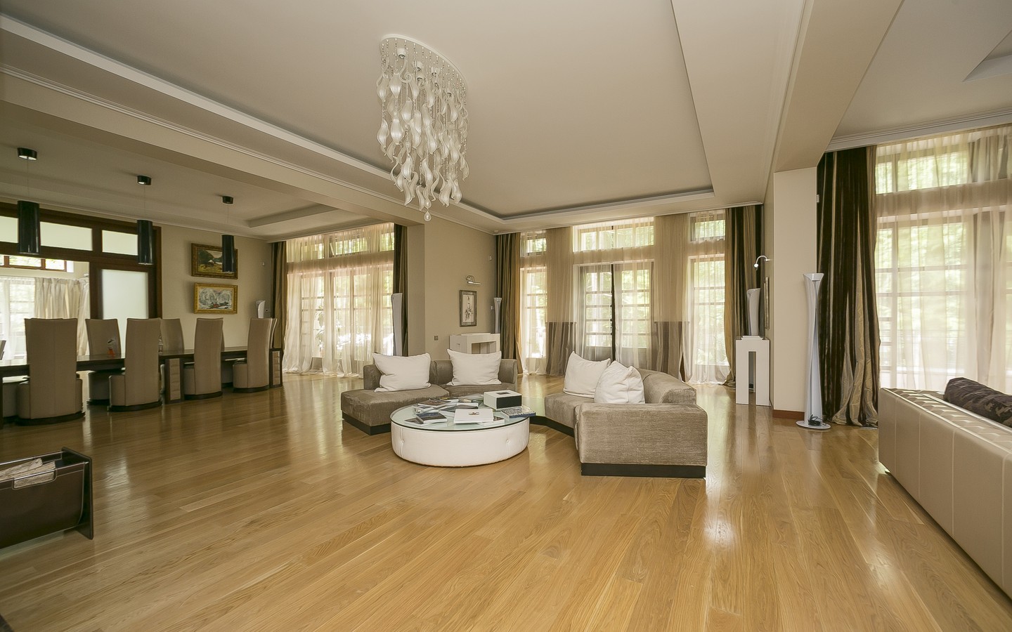 Ландшафт: дом площадью 1060 кв.м на участке 47 сот. | ID 29573