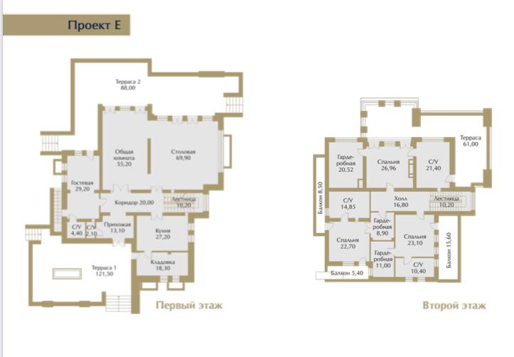 Барвиха 21 (век): дом площадью 1028 кв.м на участке 33.84 сот. | ID 31945